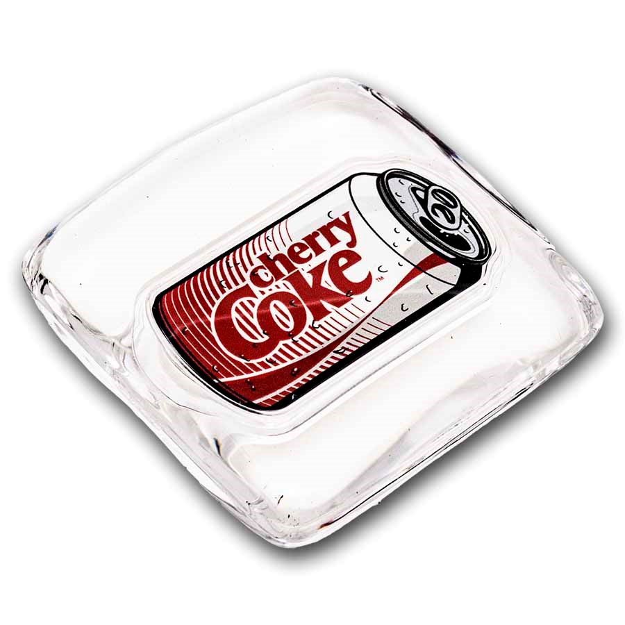Coca-Cola® 1 oz Silver Cherry Coke Coin w/ Box & COA