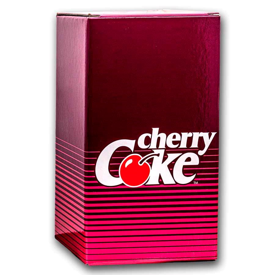 Coca-Cola® 1 oz Silver Cherry Coke Coin w/ Box & COA