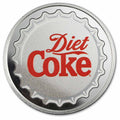 Coca-Cola® Diet Coke 1oz Silver Struck Round in TEP – 2,500 Mintage