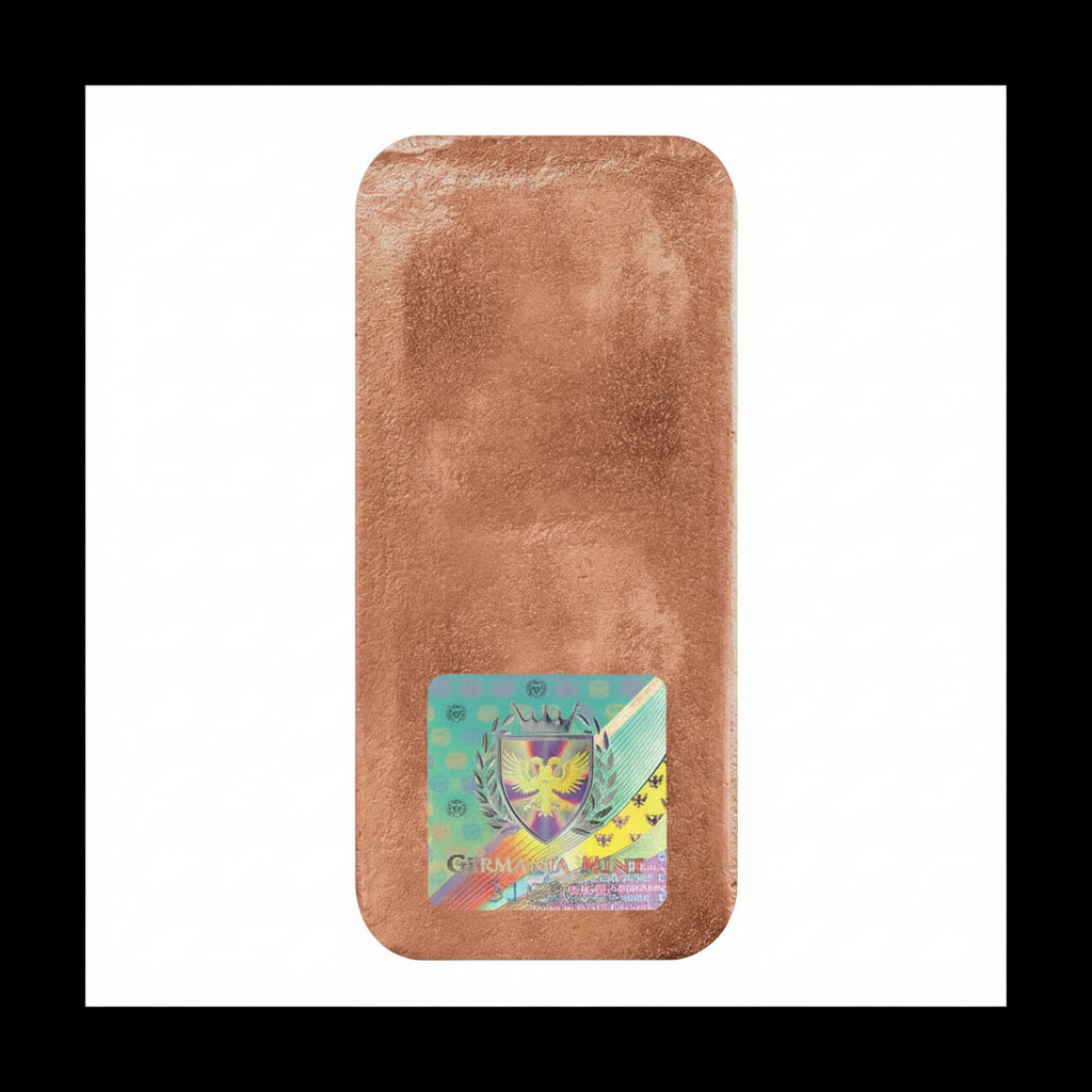 Germania Mint Copper Cast Bar 1kg