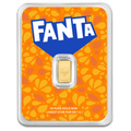 PAMP Orange Fanta 1g Gold Bar