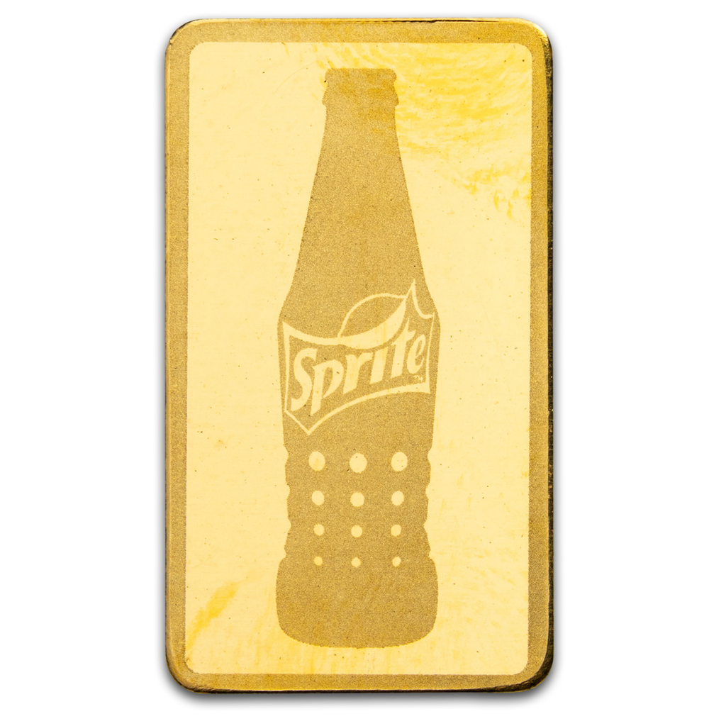 2026 Sprite 65th Anniversary 1g Gold Bar in TEP