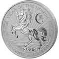 2026 Rwanda 50 Francs – Contemporary Zodiac Legacy: Year of the Horse 1oz Silver Reverse Proof
