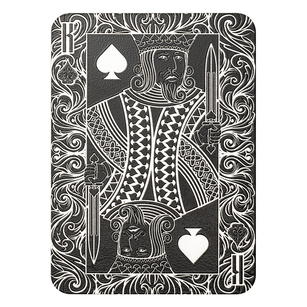 2025 Royal Flush King of Spades Coin 1 oz Silver Bar