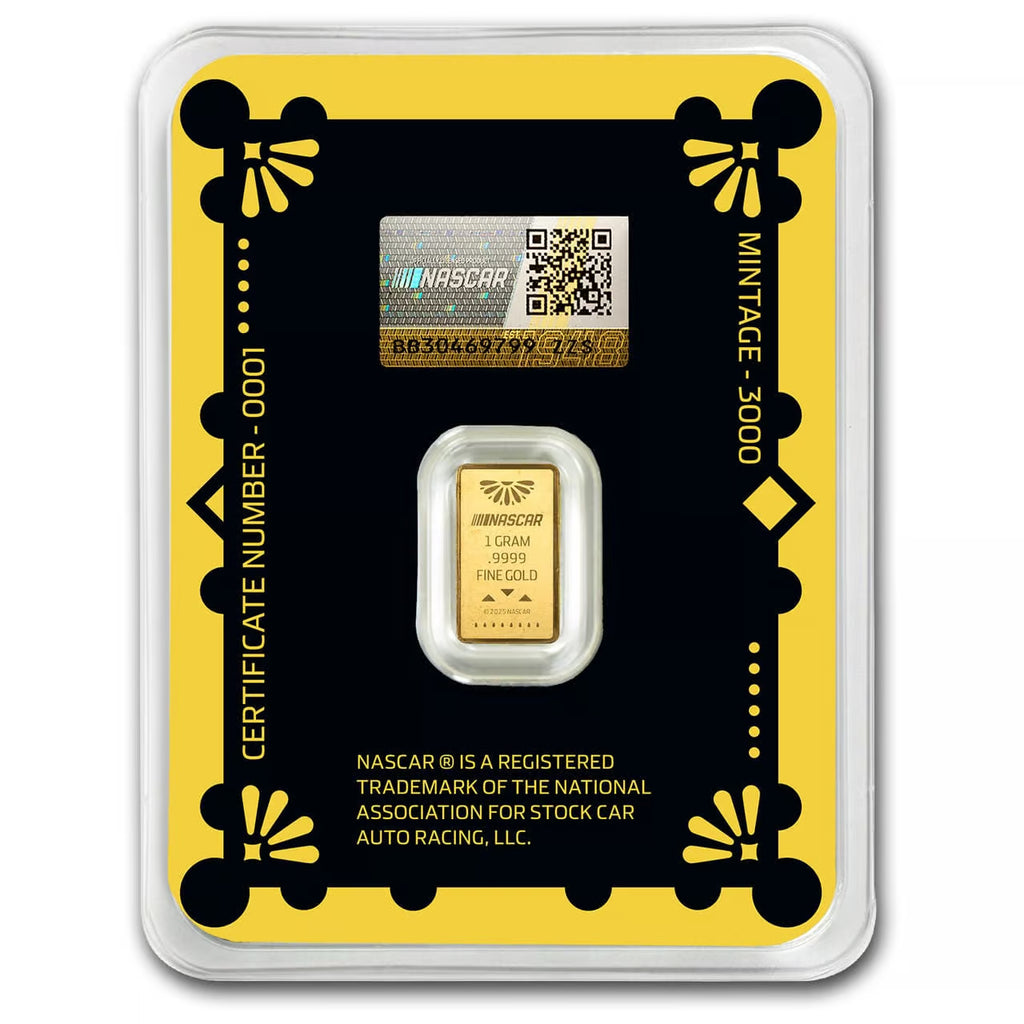 NASCAR International Cup: Mexico City 1g Gold Bar