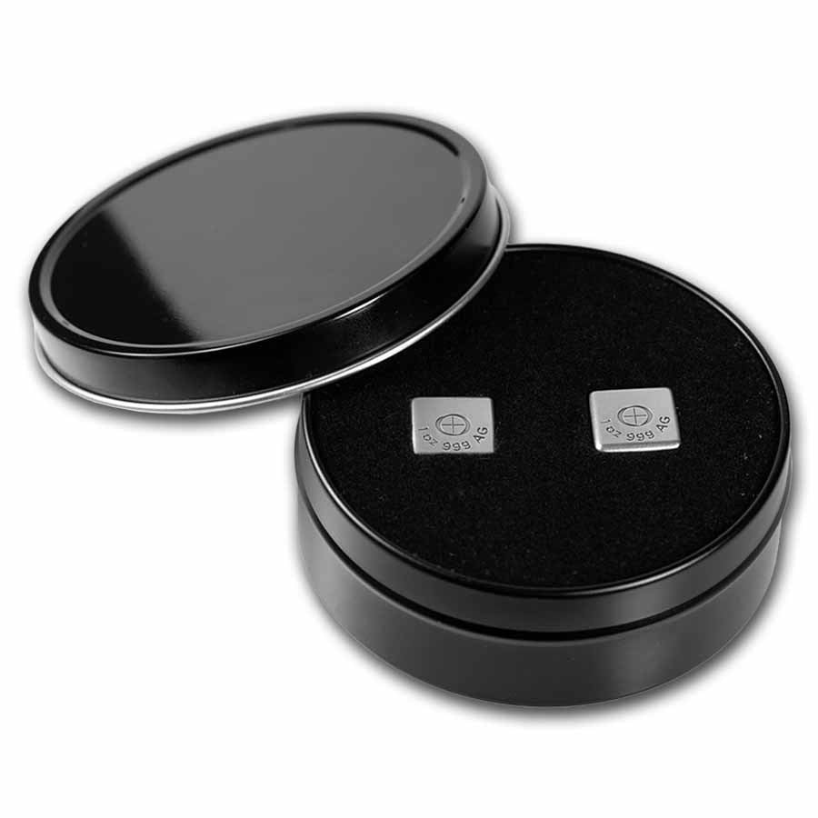 Ozark Dice Set – 2oz Silver with Presentation Box & Certificate of Authenticity (COA)