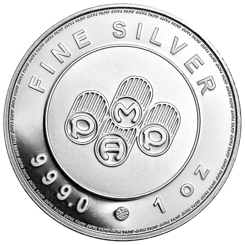 PAMP Silver Minted Round – 1 oz