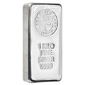 Perth Mint Silver Cast Bar 999.9 – 1 kg Pure Silver Bullion
