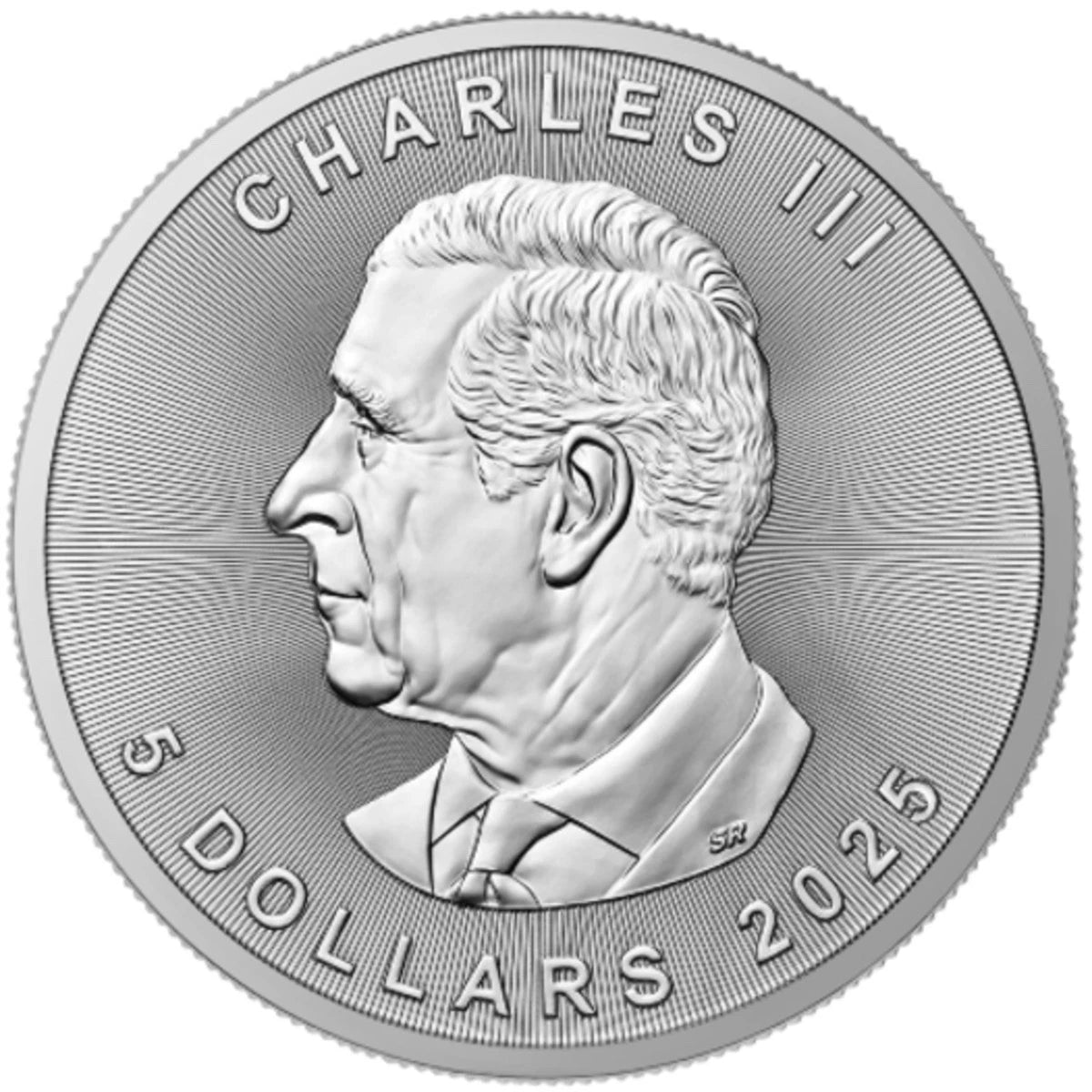 Scorpio – Stone Zodiac 2025 $5 Canada 1 oz Silver Coloured Coin