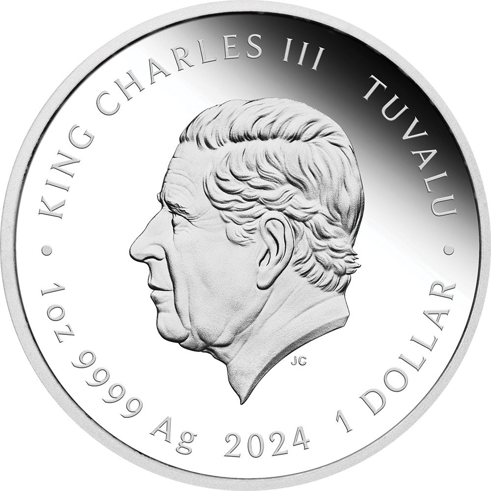 2024 SpongeBob SquarePants – SpongeBob & Friends 1oz Silver Proof Coin