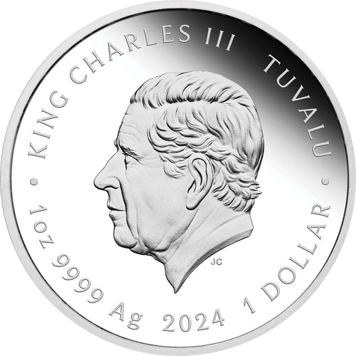 2024 SpongeBob SquarePants – SpongeBob & Friends 1oz Silver Proof Coin