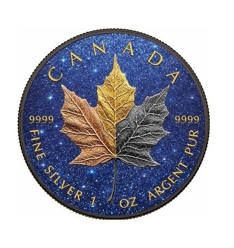 Three Metals One Nation – 2026 Canada $5 Maple Leaf 1oz Silver Coin | Limited Mintage 499