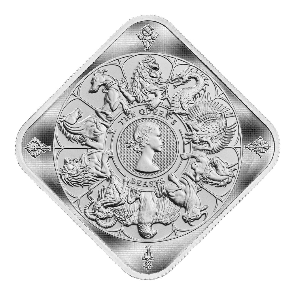 The Queen’s Beasts 1 oz Silver Bullion Bar
