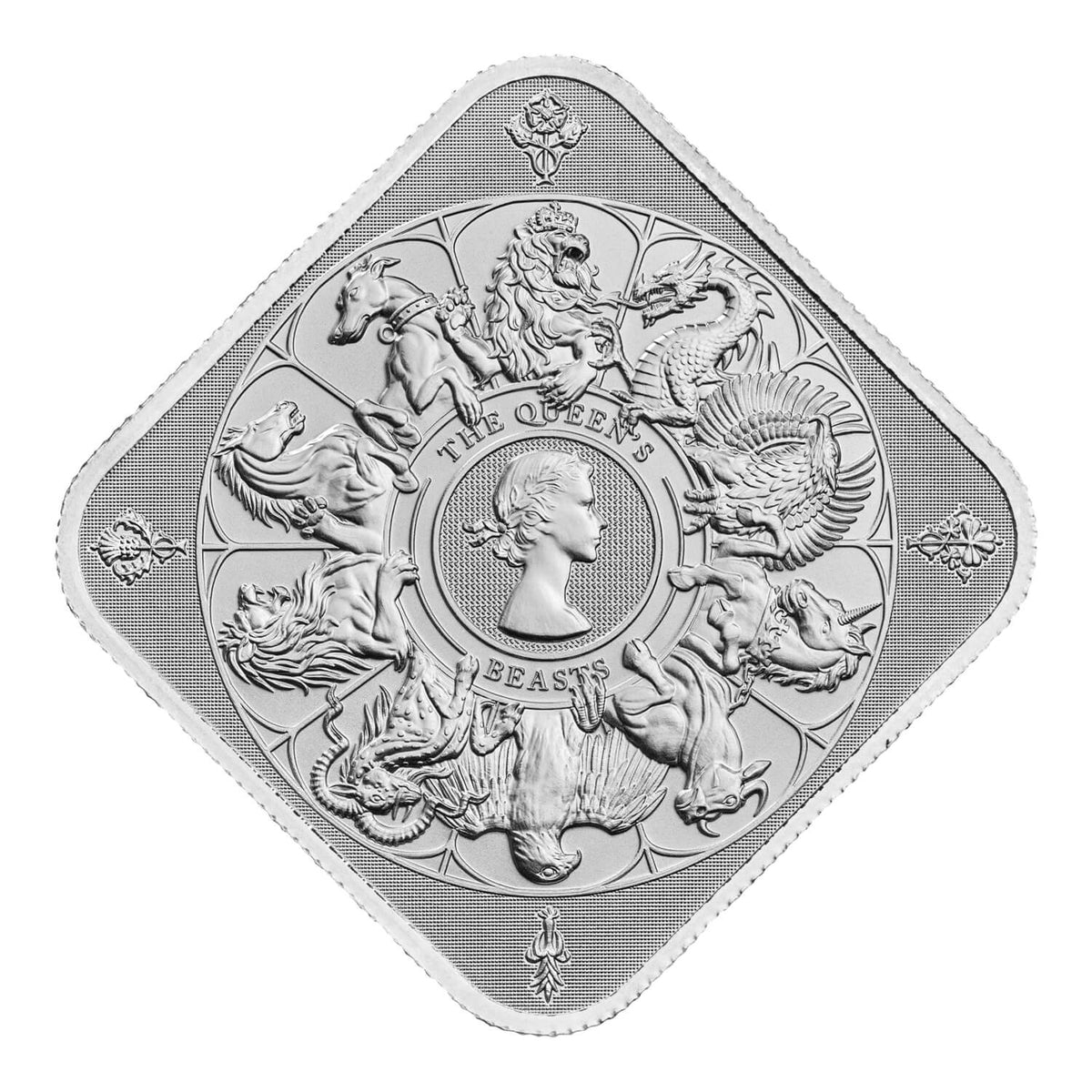 The Queen’s Beasts 1 oz Silver Bullion Bar