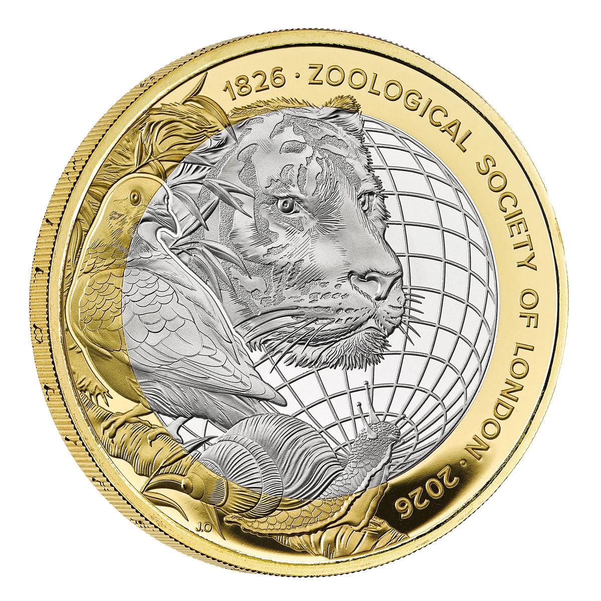 200 Years of ZSL 2026 UK £2 Silver Proof Coin – Limited Edition 1,500